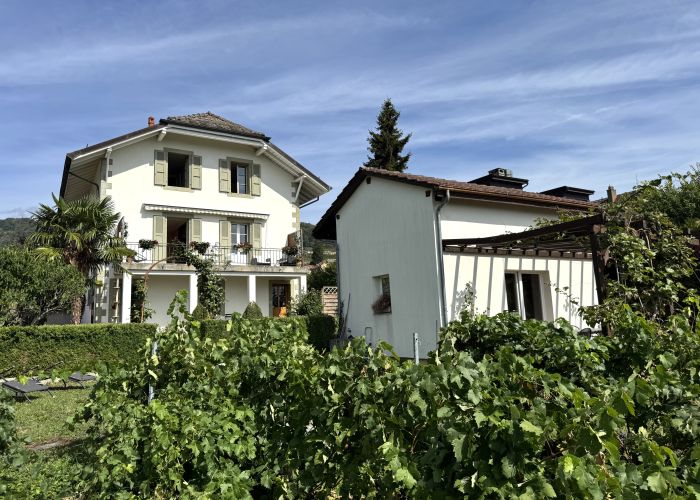 Charmante maison individuelle avec vue sur le lac et les Alpes